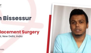 مريض من موريشيوس خضع لعملية جراحية لاستبدال مفصل الورك وإعادة الظهور في الهند