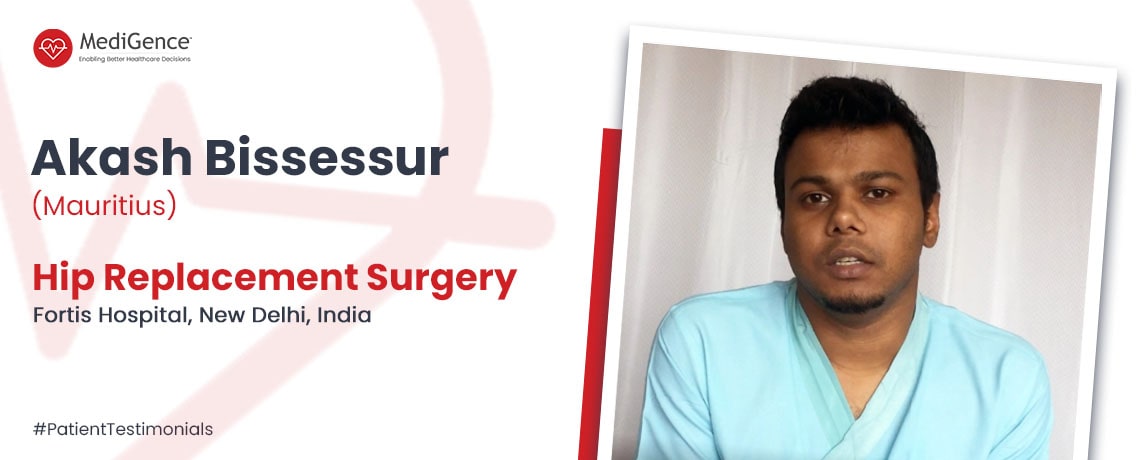 Patient from Mauritius Underwent Hip Replacement and Resurfacing Surgery in India
