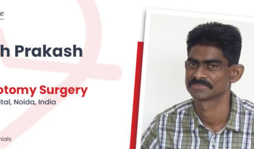 خضع مريض من فيجي لجراحة الصدر في الهند