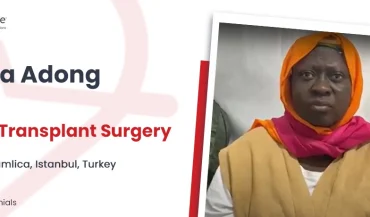Ms. Kalista from Uganda underwent Kidney Transplant Surgery in Turkey