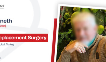 Mr. Kenneth Underwent Knee Replacement Surgery in NP Istanbul Hospital, Turkey