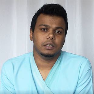 Пациент с Маврикия перенес операцию по замене тазобедренного сустава